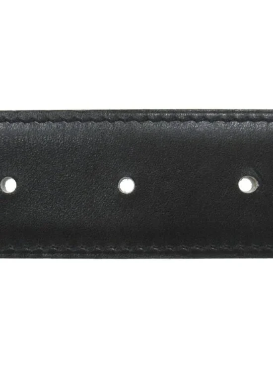 Hermes Buckle Reversible Belt Box Calf Leather Black Brown - Picture 4 of 7